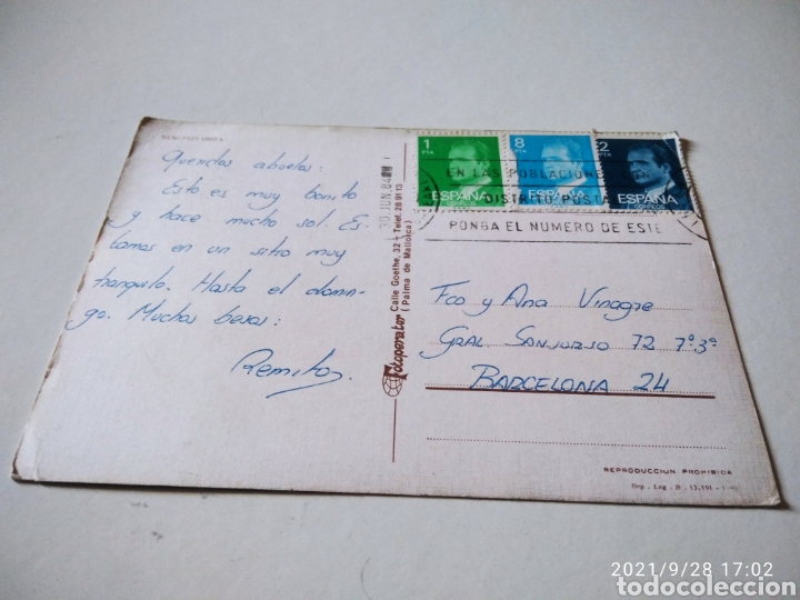 Postales: Postal ibiza - Foto 2