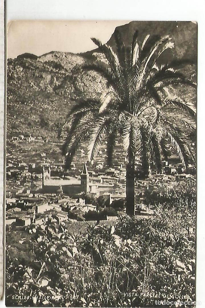 Postales: BALEARES MALLORCA SOLLER ESCRITA - Foto 1