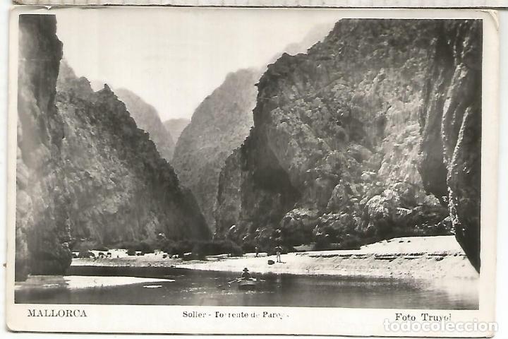 Postales: BALEARES MALLORCA SOLLER ESCRITA - Foto 1