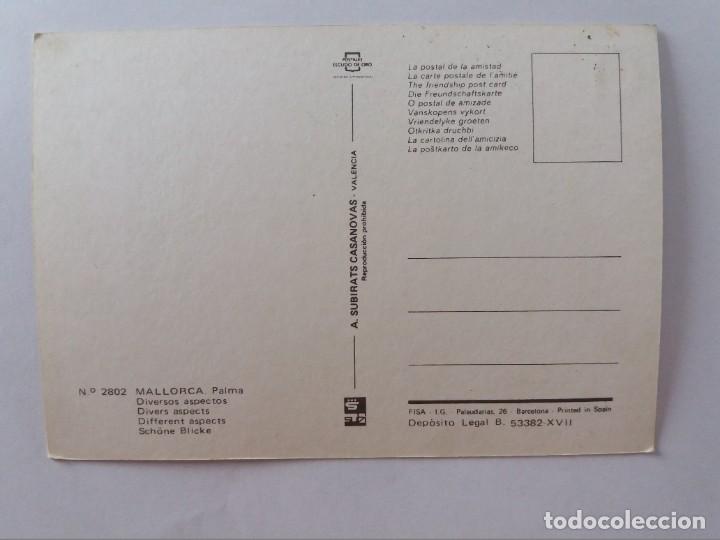 Postales: POSTAL - MALLORCA PALMA - DIVERSOS AEPECTOS - Foto 2