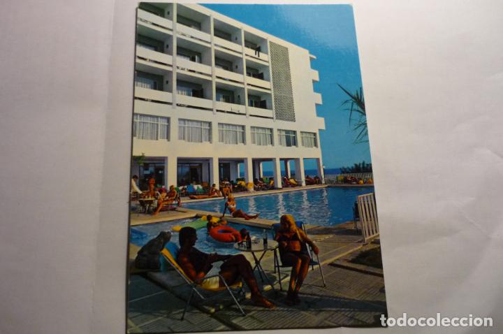 Postales: postal ibiza-playa talamanca.-hotel victoria escrita