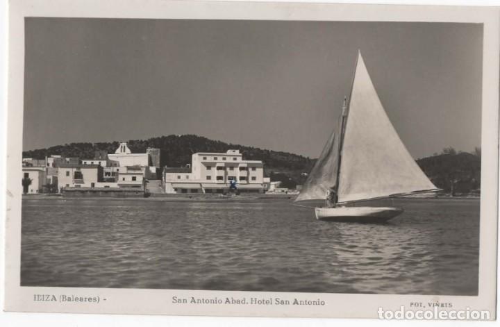 Postales: POSTAL- IBIZA- SAN ANTONIO ABAD. HOTEL SAN ANTONIO
