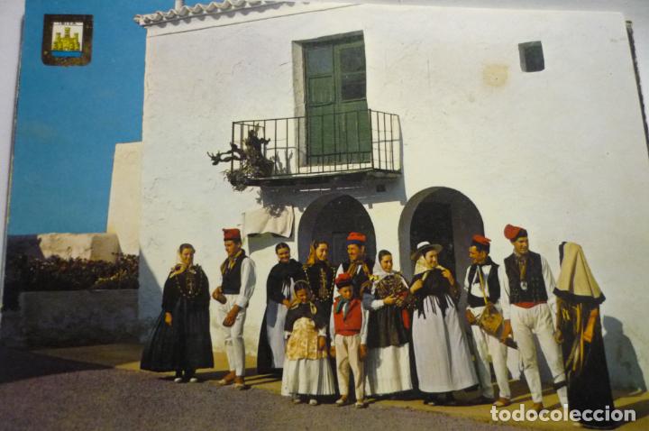 Postales: postal ibiza-s.miguel trajes tipicos