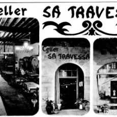 Postales: INCA (MALLORCA) - CELLER SA TRAVESSA - ED. ARIES PUBLICIDAD 1969 - 147X103MM.. Lote 298223933
