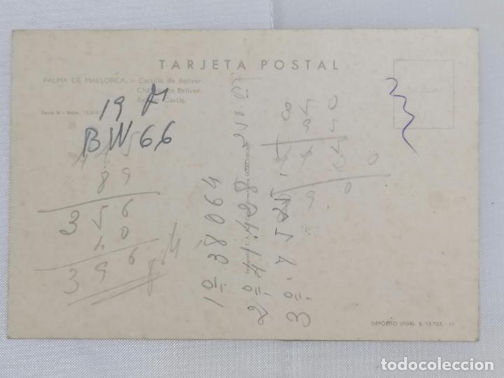 Postales: PALMA DE MALLORCA - CASTILLO DE BELLVER - Foto 2