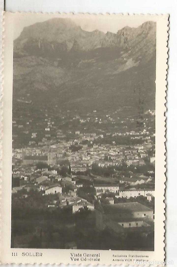 Postales: BALEARES MALLORCA SOLLER ESCRITA - Foto 1