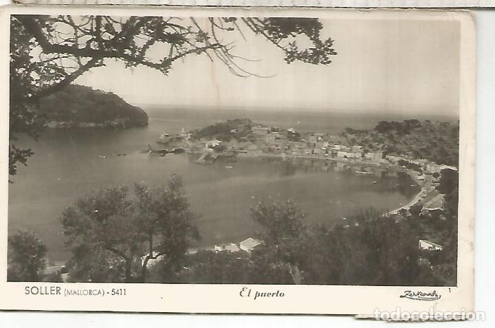Postales: BALEARES MALLORCA SOLLER ESCRITA - Foto 1