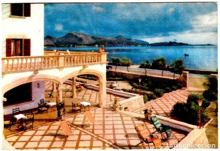 Cartes Postales: Puerto Pollensa (Mallorca) - Vista general desde la terraza del Hotel Uyal - 150x103mm.