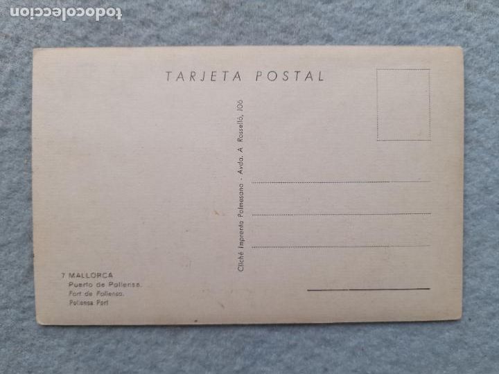 Postales: Mallorca. Redero en el Puerto de Pollensa. - Foto 2