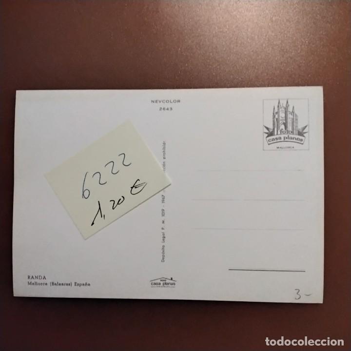 Postales: N&deg;6222 POSTAL RANDA MALLORCA - Foto 2