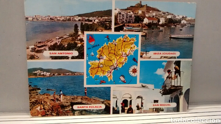 Postales: RECUERDO DE IBIZA. CASA FIGUERETAS N&ordm; 1434. CIRCULADA