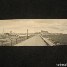Postales: PALMA DE MALLORCA-VISTA PANORAMICA PASEO DE LA RIBA-MUELLE-POSTAL DOBLE ANTIGUA-VER FOTOS-(87.423)