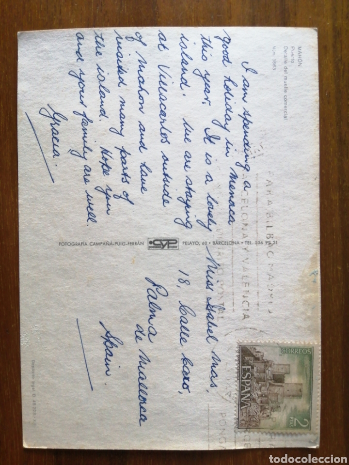 Postales: POSTAL MENORCA - MAHON - Foto 2
