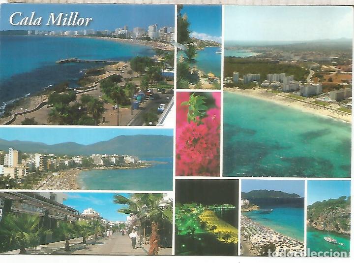 Postales: BALEARES MALLORCA CALA MILLOR ESCRITA - Foto 1