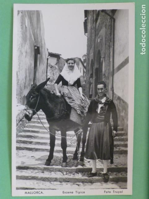 Postales: MALLORCA ESCENA TIPICA - Foto 1