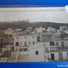 Cartes Postales: (PS-67458)POSTAL FOTOGRAFICA DE PALMA DE MALLORCA-VISTA PARCIAL DEL TERRENO Y CASTILLO BELLVER.J.V.. Lote 311951598