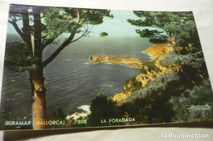 Postales: postal mallorca la foradada -circulada coloreada cm - Foto 1