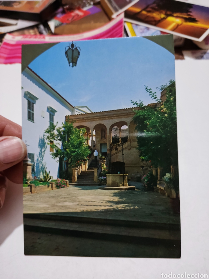 Postales: Postal Menorca palacio obispal patio - Foto 1