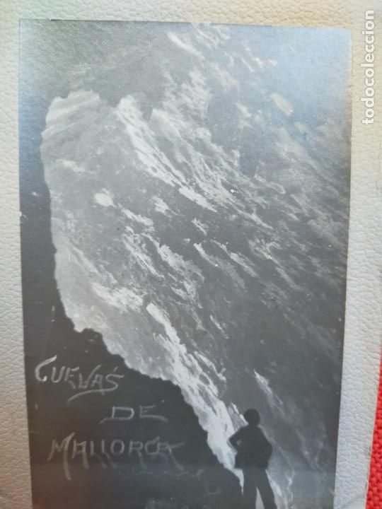 Postkarten: Cuevas de Mallorca. Cuevas del Drach, de Art&aacute; y d'els Hams. &Aacute;lbum 12 postales fotogr&aacute;ficas. A&ntilde;os 50