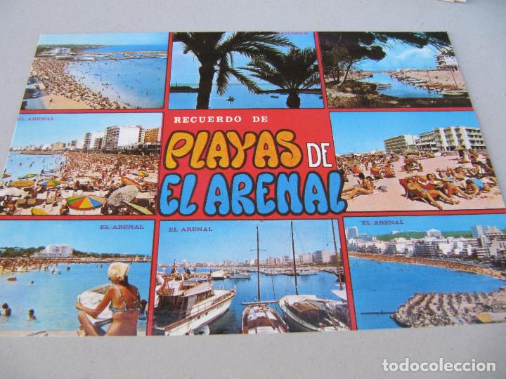 Postales: RECUERDO DE PLAYAS DE EL ARENAL