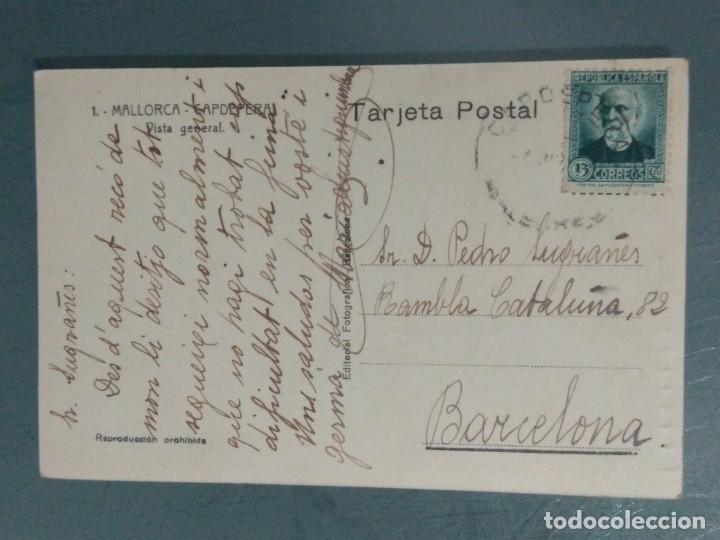 Postales: POSTAL 1 MALLORCA. CAPDEPERA. VISTA GENERAL. - Foto 2