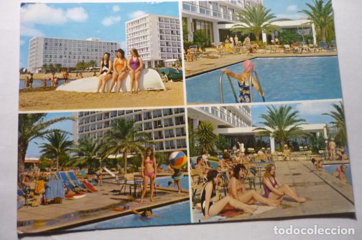 Postales: postal ibiza-hoteles goleta y tres carabelas .-circulada