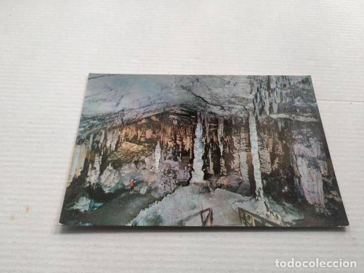 Postales: MALLORCA - POSTAL CUEVA DE ART&Aacute; - VEST&Iacute;BULO - Foto 1