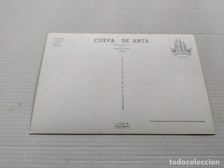 Postales: MALLORCA - POSTAL CUEVA DE ART&Aacute; - VEST&Iacute;BULO - Foto 2