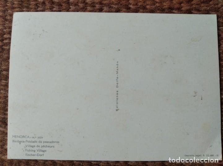 Postales: BINIBECA - MENORCA - EDICIONES DOLFO - Foto 2