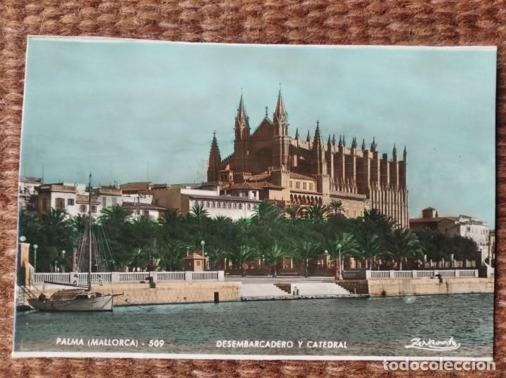 Postales: PALMA DE MALLORCA - CATEDRAL - ZERKOWITZ - Foto 1