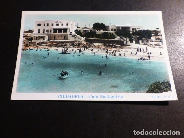 Postales: CIUDADELA MENORCA CALA SANTANDRIA - Foto 1