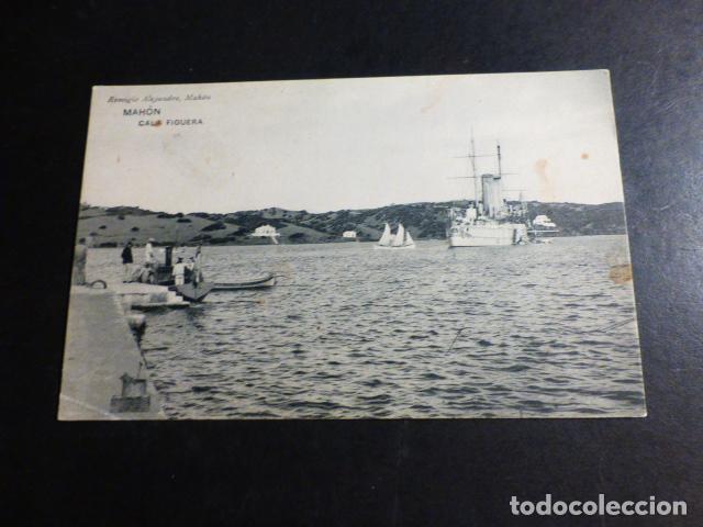 Postales: MAHON MENORCA CALA FIGUERA - Foto 1