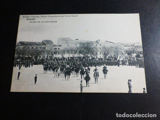 Postales: MAHON MENORCA PLAZA DE LA EXPLANADA - Foto 1