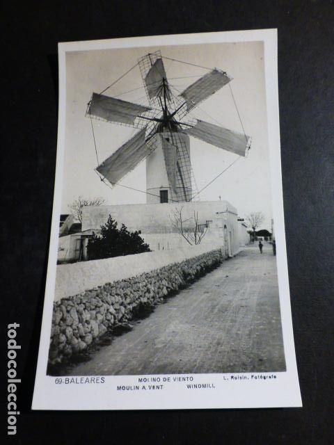 Postales: BALEARES MOLINO DE VIENTO - Foto 1