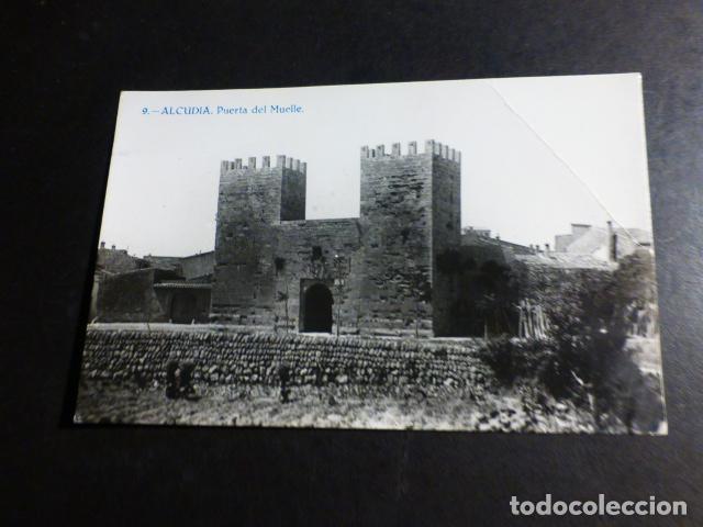 Postales: ALCUDIA MALLORCA PUERTA DEL MUELLE - Foto 1