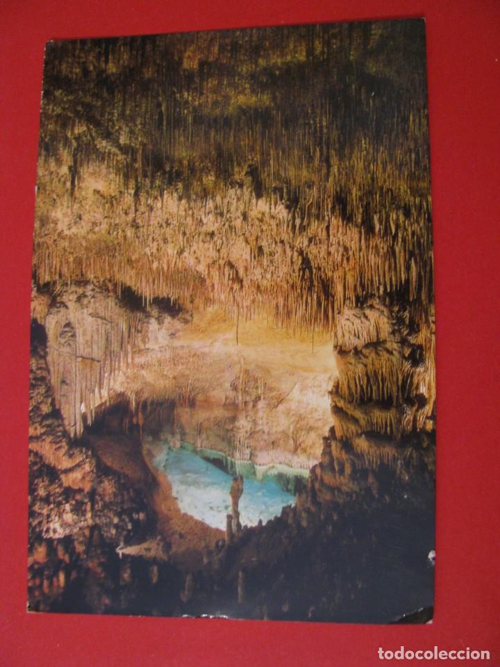 Postales: POSTAL DE CUEVAS DEL DRACH, MALLORCA. ED. CLISE SERVERA. - Foto 1