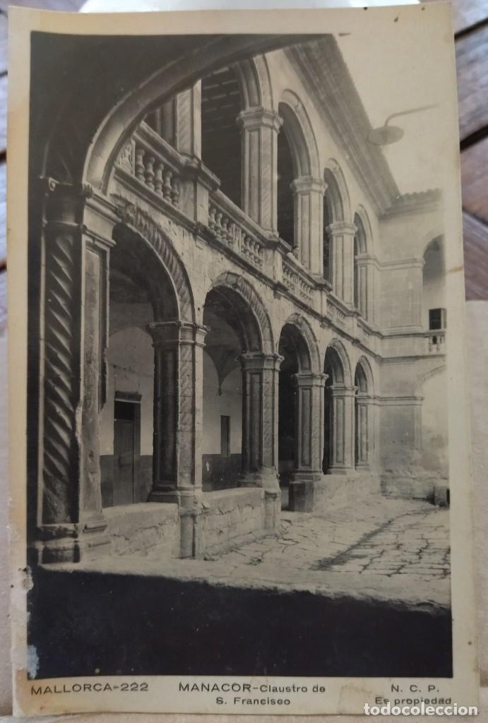 Postales: CLAUSTRO DE S. FRANCISCO. MANACOR. MALLORCA. - Foto 1
