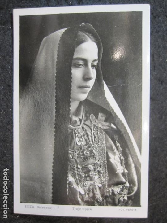 Postais: IBIZA-TRAJE TIPICO-7-VI&Ntilde;ETS-FOTOGRAFICA-POSTAL ANTIGUA-(91.297)