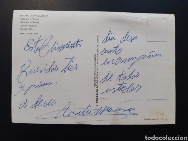 Postales: Postal.De.Palma.De.Mallorca - Foto 2