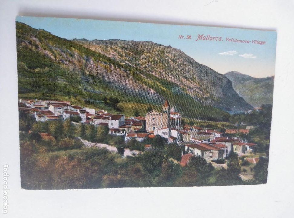 Postales: MALLORCA, VALLDEMOSA VILLAGE. - Foto 1