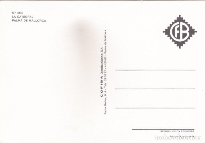 Postales: PALMA DE MALLORCA. LA CATEDRAL (1993) - Foto 2