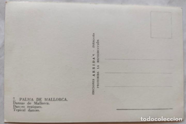 Postales: PALMA DE MALLORCA DANZAS DE MALLORCA - Foto 2