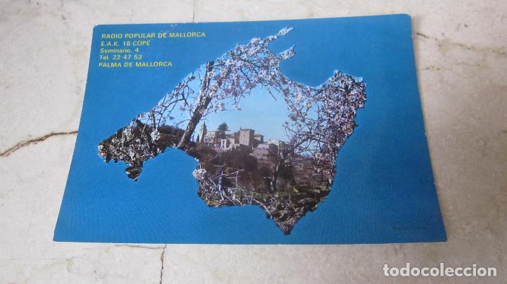 Cartes Postales: POSTAL ESCRITA RADIO POPULAR DE MALLORCA - 1976