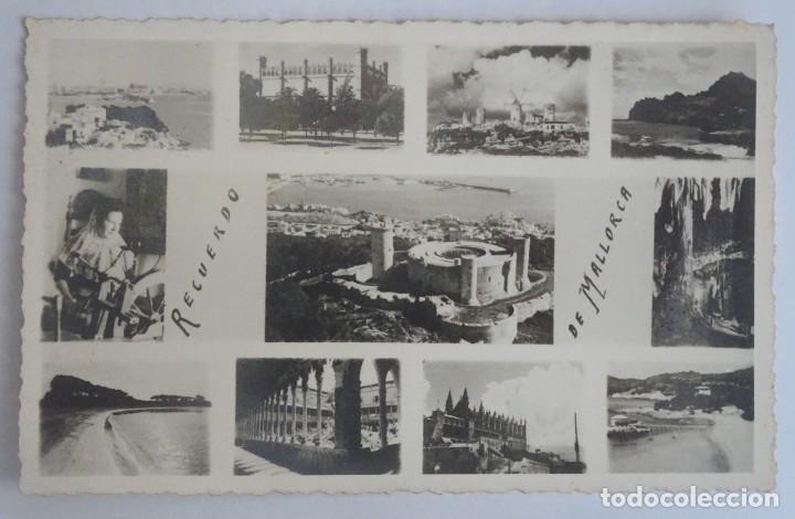 Postales: ANTIGUA POSTAL , RECUERDO DE MALLORCA, MULTI VISTAS, VER FOTOS