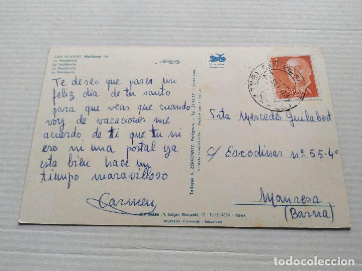 Postales: MALLORCA - POSTAL CAN PICAFORT - LA RESIDENCIA - Foto 2