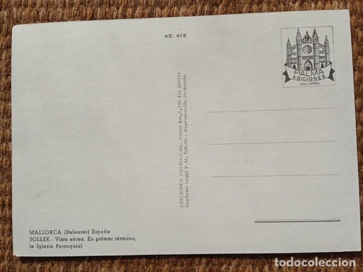 Postales: SOLLER - MALLORCA - EDICIONES PALMA - Foto 2