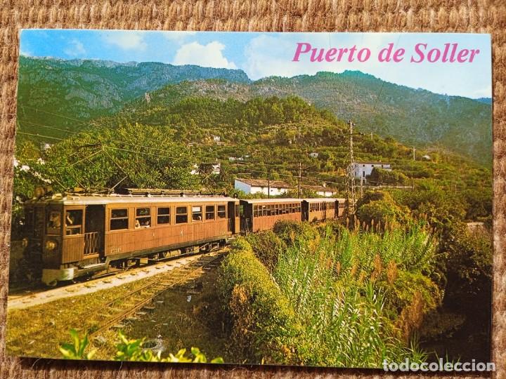 Postales: TREN DE SOLLER - MALLORCA - EDICIONES PALMA - Foto 1