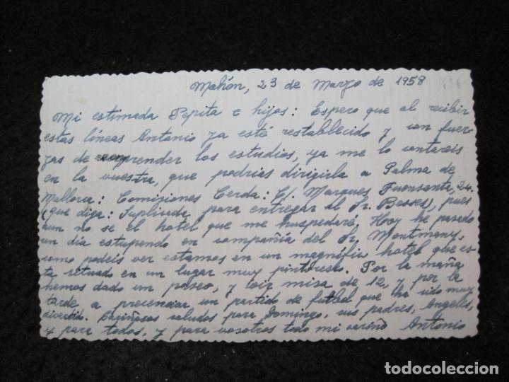 Postales: MAHON-POSTAL ANTIGUA-(94.389) - Foto 2