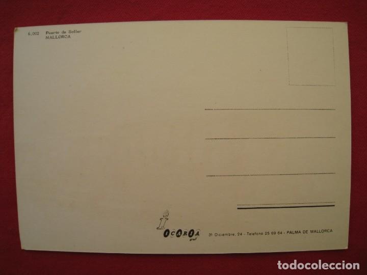 Postales: POSTAL - MALLORCA - PUERTO DE SOLLER. - Foto 2