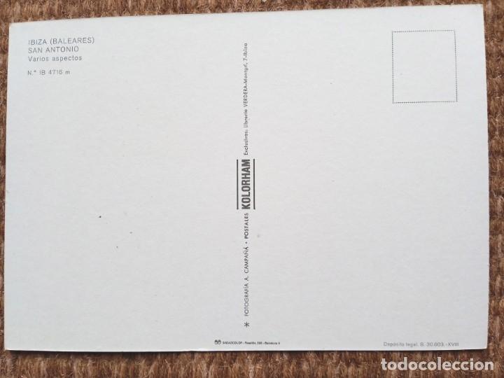 Postales: SAN ANTONIO - IBIZA - KOLORHAM - Foto 2